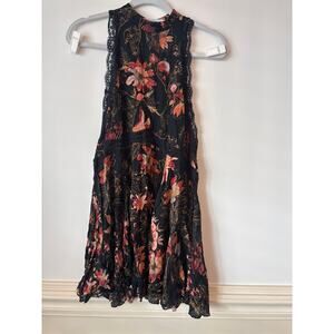 Free People Intimately She Moves Chemise Mini Dress Small